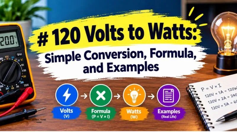 120 Volts to Watts