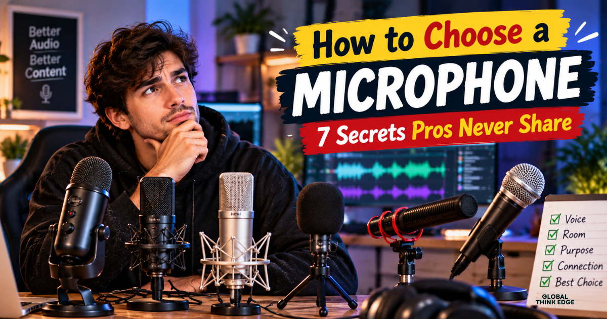 How to Choose a Microphone