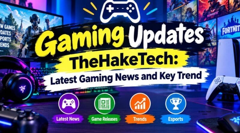 Gaming Updates TheHakeTech