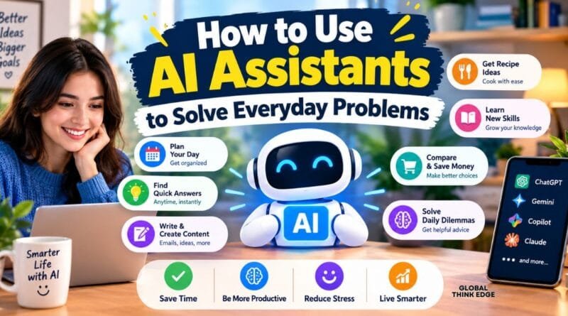 How to Use AI Assistants to Solve Everyday Problems