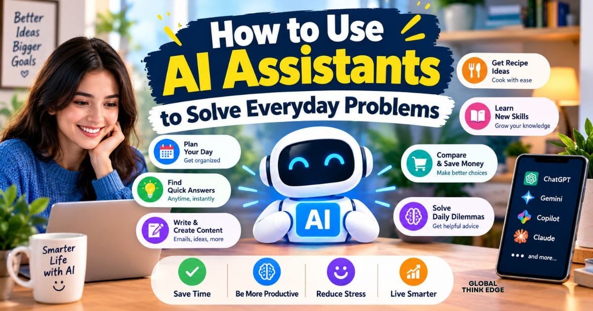 How to Use AI Assistants to Solve Everyday Problems